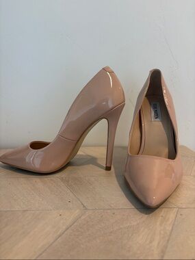 Steve Madden Blush Patent Pointed-Toe Stiletto Pumps
